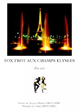 télécharger la partition d'accordéon Fox trot aux Champs Elysées au format PDF