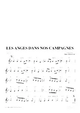 télécharger la partition d'accordéon Les Anges dans nos Campagnes au format PDF