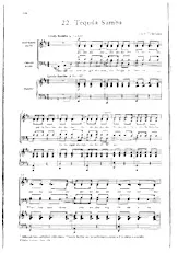 télécharger la partition d'accordéon Tequila / Samba (Vocal : Soprano / alto / Tenor / Bass + Piano) au format PDF