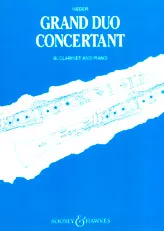 descargar la partitura para acordeón Carl Maria Von Weber :  Grand Duo Concertant (Bb Clarinet and Piano) en formato PDF