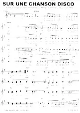 scarica la spartito per fisarmonica Sur une chanson disco in formato PDF