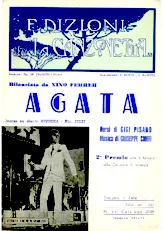 download the accordion score Agata in PDF format