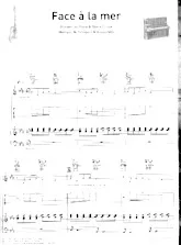 download the accordion score Face à la mer in PDF format