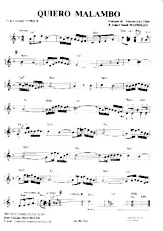 download the accordion score Quiero malambo in PDF format