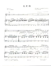 descargar la partitura para acordeón U.F.O. en formato PDF