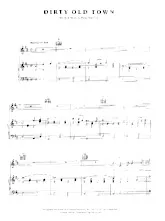 download the accordion score Dirty old town in PDF format