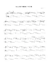 scarica la spartito per fisarmonica Ma première valse in formato PDF