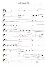 download the accordion score 28 degrés à l'ombre in PDF format