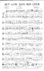download the accordion score QU'Y A t-T-IL DANS MON COEUR in PDF format