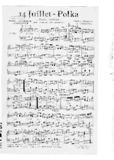scarica la spartito per fisarmonica 14 juillet polka (Orchestration) in formato PDF