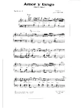 télécharger la partition d'accordéon Amor y tango au format PDF