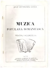 télécharger la partition d'accordéon Muzica Populara Romaneasca (Pentru Acordeon) (40 Titres) au format PDF