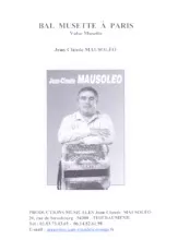 télécharger la partition d'accordéon Bal musette à Paris au format PDF