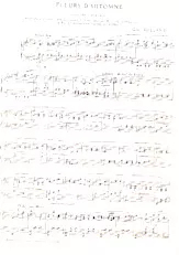 download the accordion score Fleurs d'Automne in PDF format