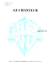 télécharger la partition d'accordéon Le Chanteur au format PDF