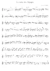 scarica la spartito per fisarmonica Valse des Alpages in formato PDF