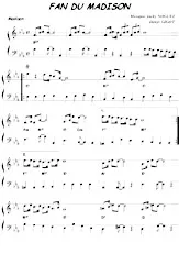 descargar la partitura para acordeón Fan du madison en formato PDF
