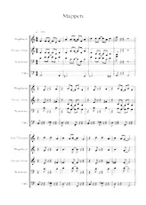 télécharger la partition d'accordéon Muppets Score and Parts  / Quartet Brass (PARTIES CUIVRES) au format PDF
