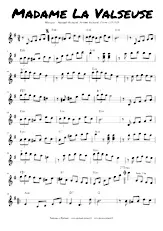 download the accordion score Madame la valseuse in PDF format