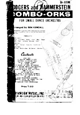 télécharger la partition d'accordéon Rodgers and Hamerstein : Combo Orks (For Small Dance Orchestra) (Instruments : Bb) (Book)   (18 Titres) au format PDF