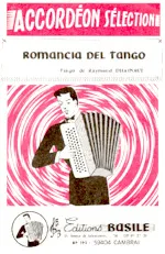 descargar la partitura para acordeón ROMANCIA DEL TANGO en formato PDF