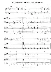 download the accordion score Combien faut-il de Temps in PDF format