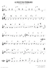 download the accordion score LE BOSTON FRANÇAIS in PDF format