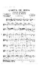 télécharger la partition d'accordéon CARITA DE ROSA au format PDF