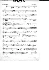download the accordion score Sylvia in PDF format