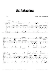 télécharger la partition d'accordéon Balakatun au format PDF