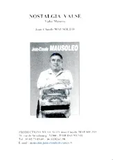 download the accordion score Nostalgia valse in PDF format