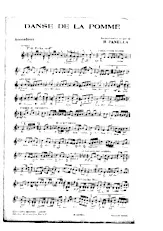 download the accordion score LA DANSE DE LA POMME in PDF format