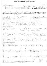 télécharger la partition d'accordéon Pot-pourri n° 1 Joe Dassin au format PDF