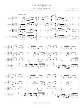 télécharger la partition d'accordéon  La cumparsita / for String Quartet  au format PDF