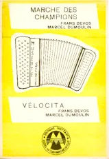 download the accordion score Marche des champions in PDF format