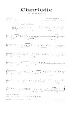 scarica la spartito per fisarmonica Charlotte in formato PDF
