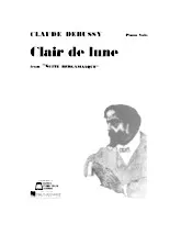 download the accordion score Clair de lune - Piano solo in PDF format