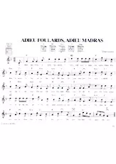download the accordion score Adieu foulards, adieu madras in PDF format