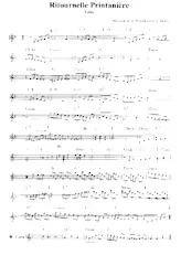 descargar la partitura para acordeón Ritournelle printanière en formato PDF