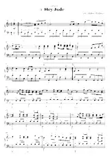 download the accordion score Hey Jude in PDF format