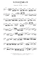 descargar la partitura para acordeón Tango para ti en formato PDF