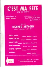 download the accordion score C'est ma fete (It's my party) (orchestration complète) in PDF format