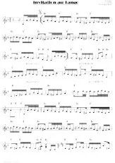télécharger la partition d'accordéon Invitation au tango au format PDF
