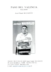 download the accordion score Paso del valencia in PDF format