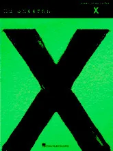 télécharger la partition d'accordéon Ed Sheeran - X (16 titres) au format PDF