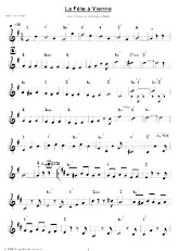 download the accordion score LA FÊTE A VIENNE (valse Viennoise) in PDF format