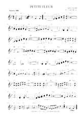 télécharger la partition d'accordéon PETITE FLEUR Sidney Bechet au format PDF