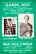 download the accordion score DEUX SOUS D'AMOUR in PDF format