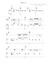 descargar la partitura para acordeón Fool to cry en formato PDF