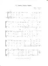 télécharger la partition d'accordéon Santo Santo Santo SC TB / Vocal / au format PDF